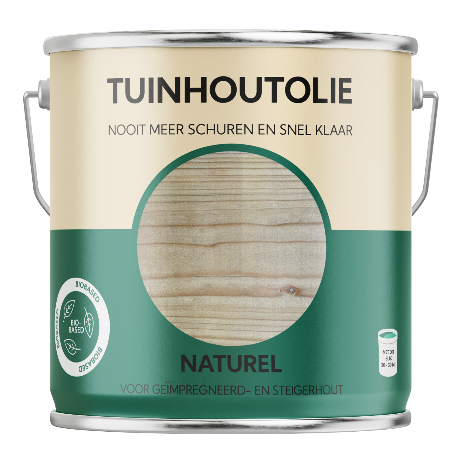 Tuinhoutolie - Naturel - 750 ml.