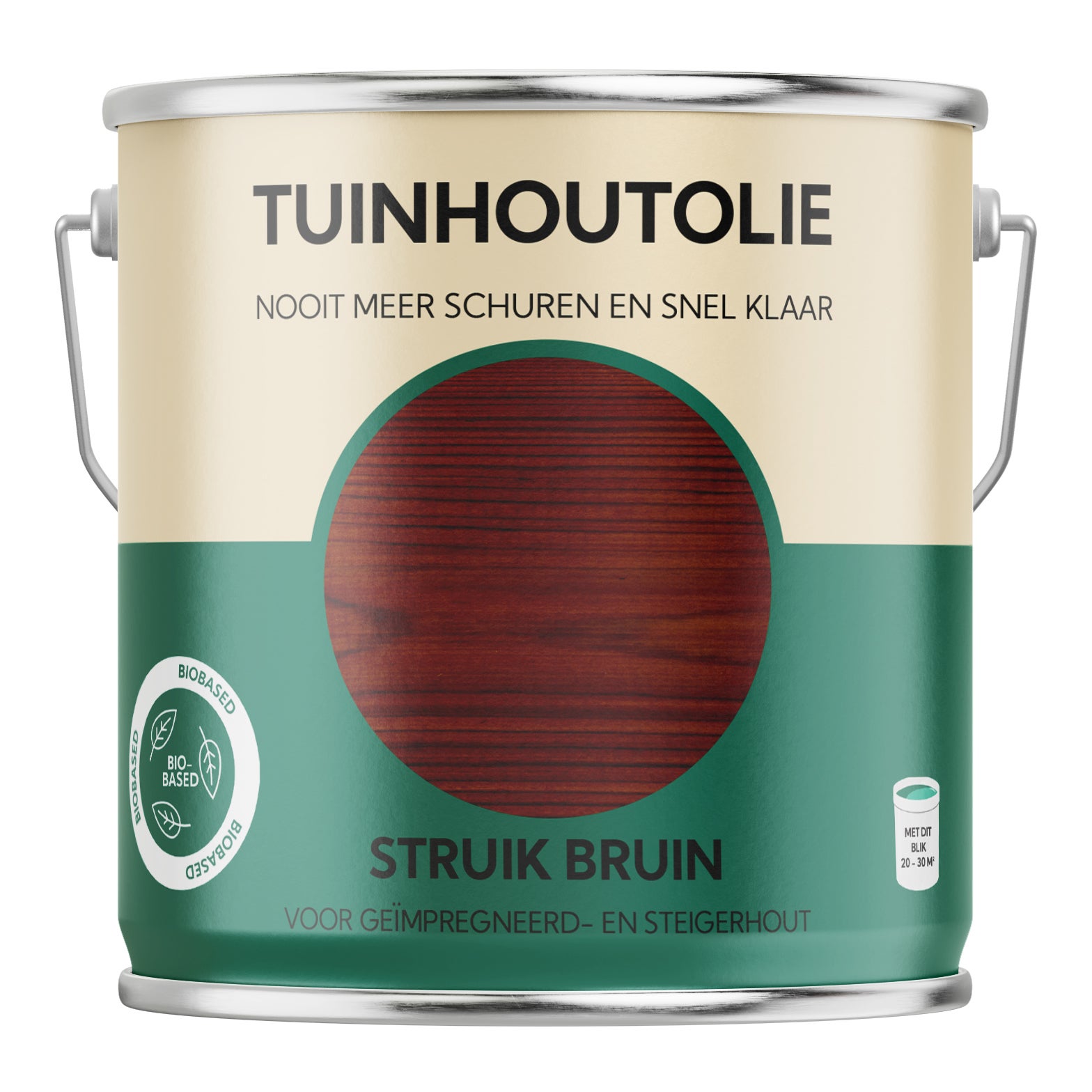 Tuinhoutolie - Struik Bruin - 2500 ml