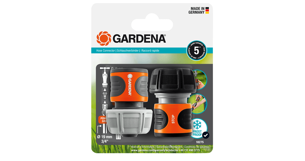 Slangstukset 19mm (3/4")