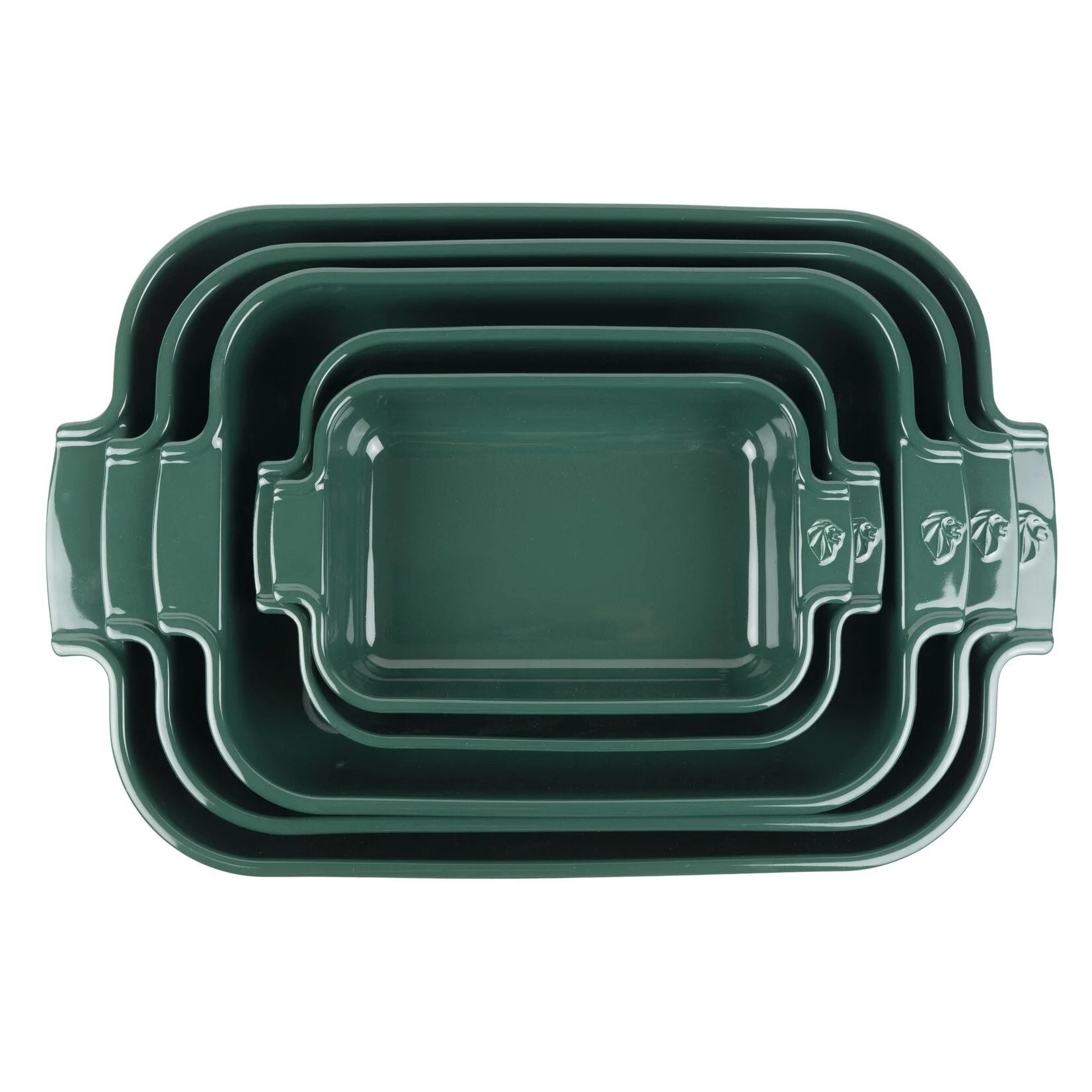 Ovenschaal - Rechthoek - 25cm - Bosgroen