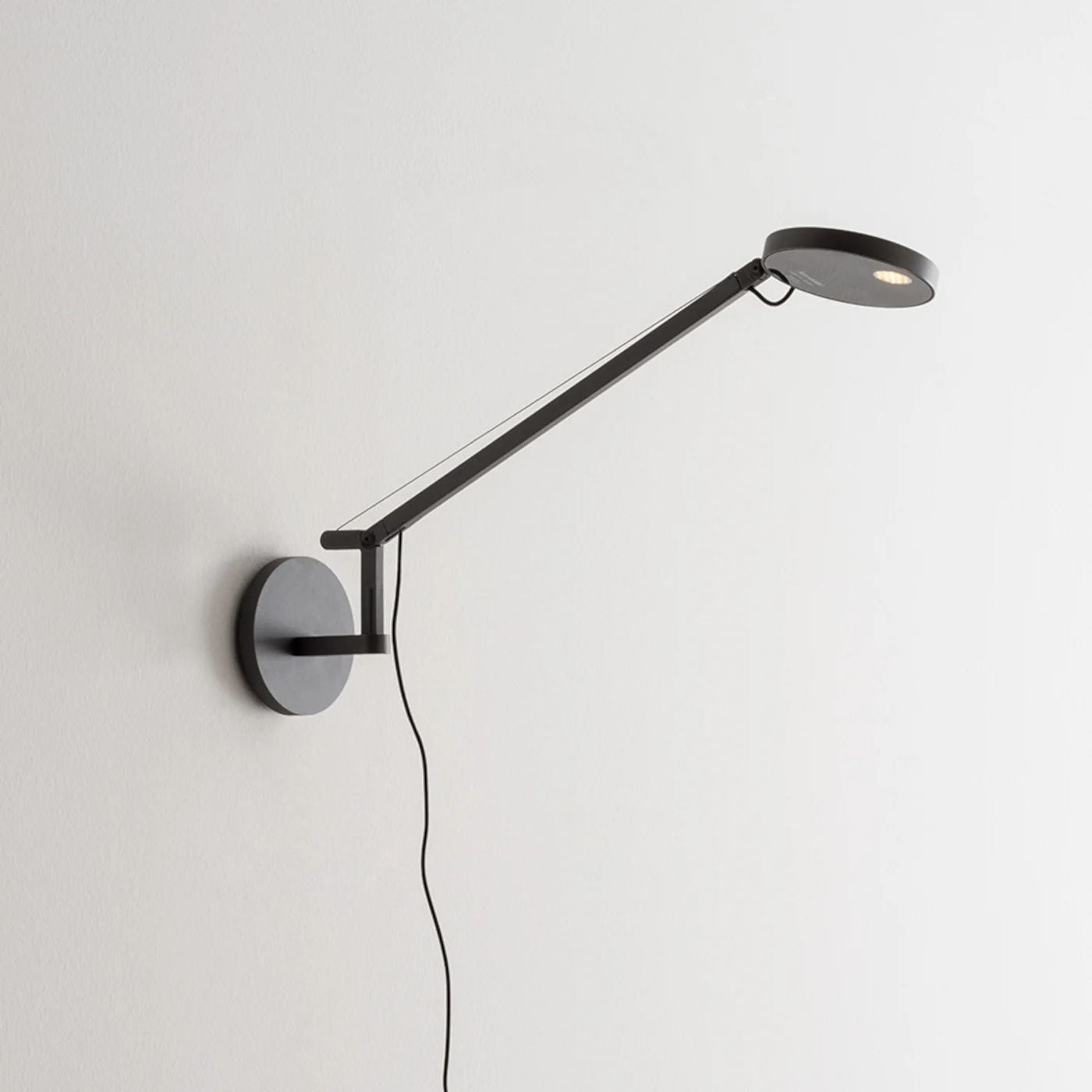 Wand/Bureaulamp - Micro - Black - Met Stekker