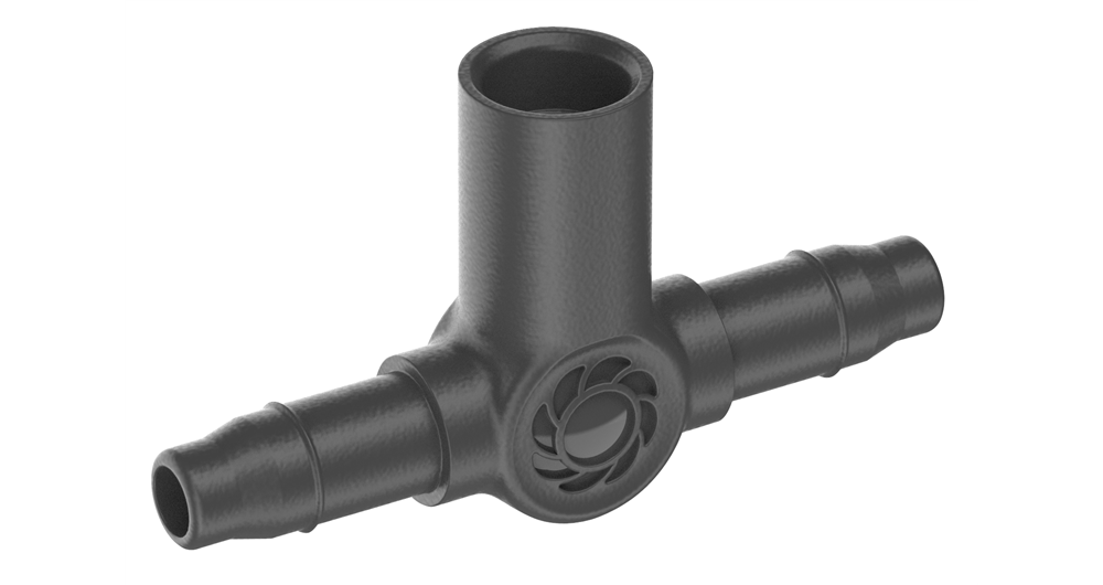 T-stuk voor Sproeiers/Einddruppelaars 4,6 mm (3/16") - Micro-Drip System