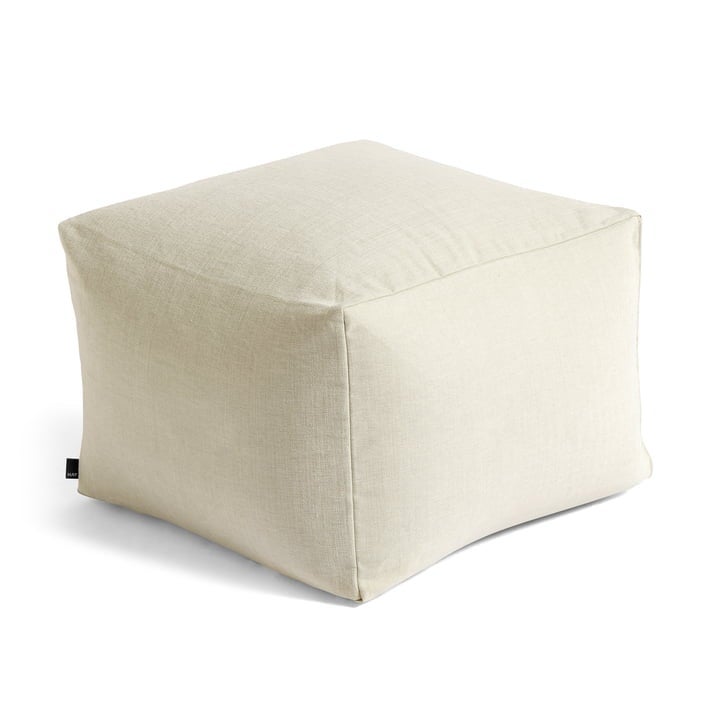 Varer pouf - warm grijs