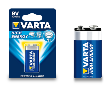 Varta high energy 4922 alkaline blokbatterij 9 v