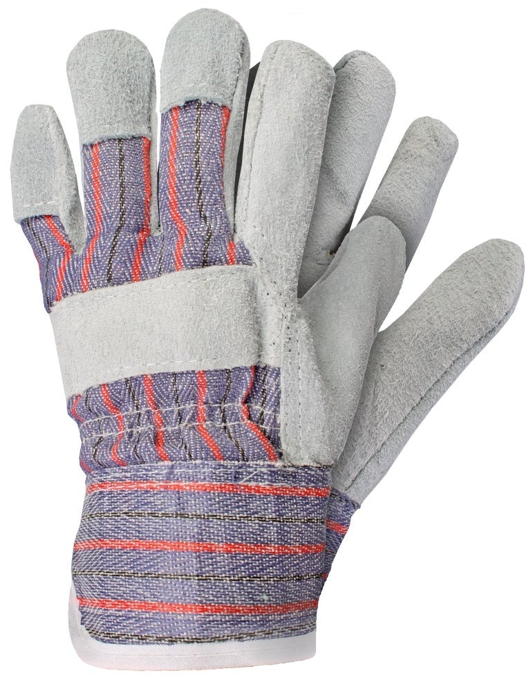 Werkhandschoenen rundersplitleer large