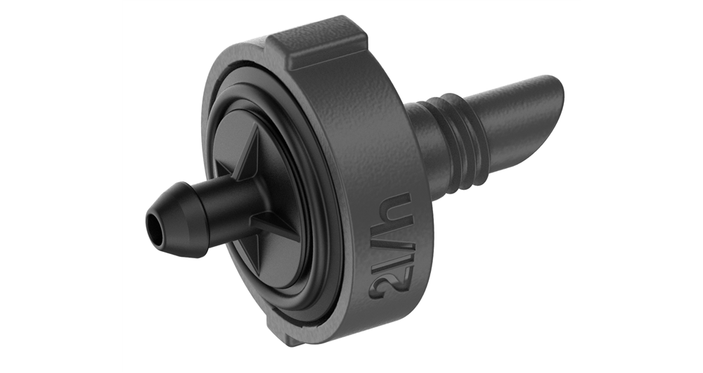 Einddruppelaar 2 L/H, Drukregulerend - Micro-Drip System