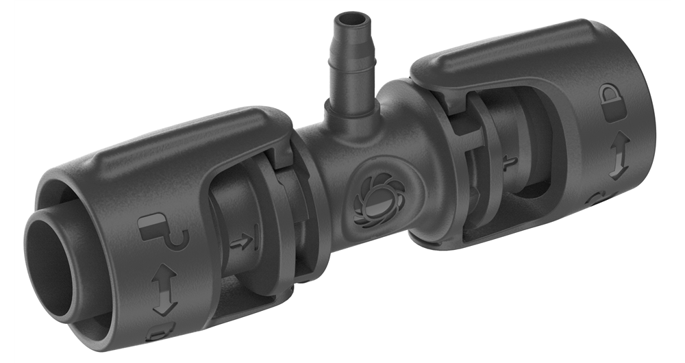 T-stuk 1/2” – 3/16" - Micro-Drip System