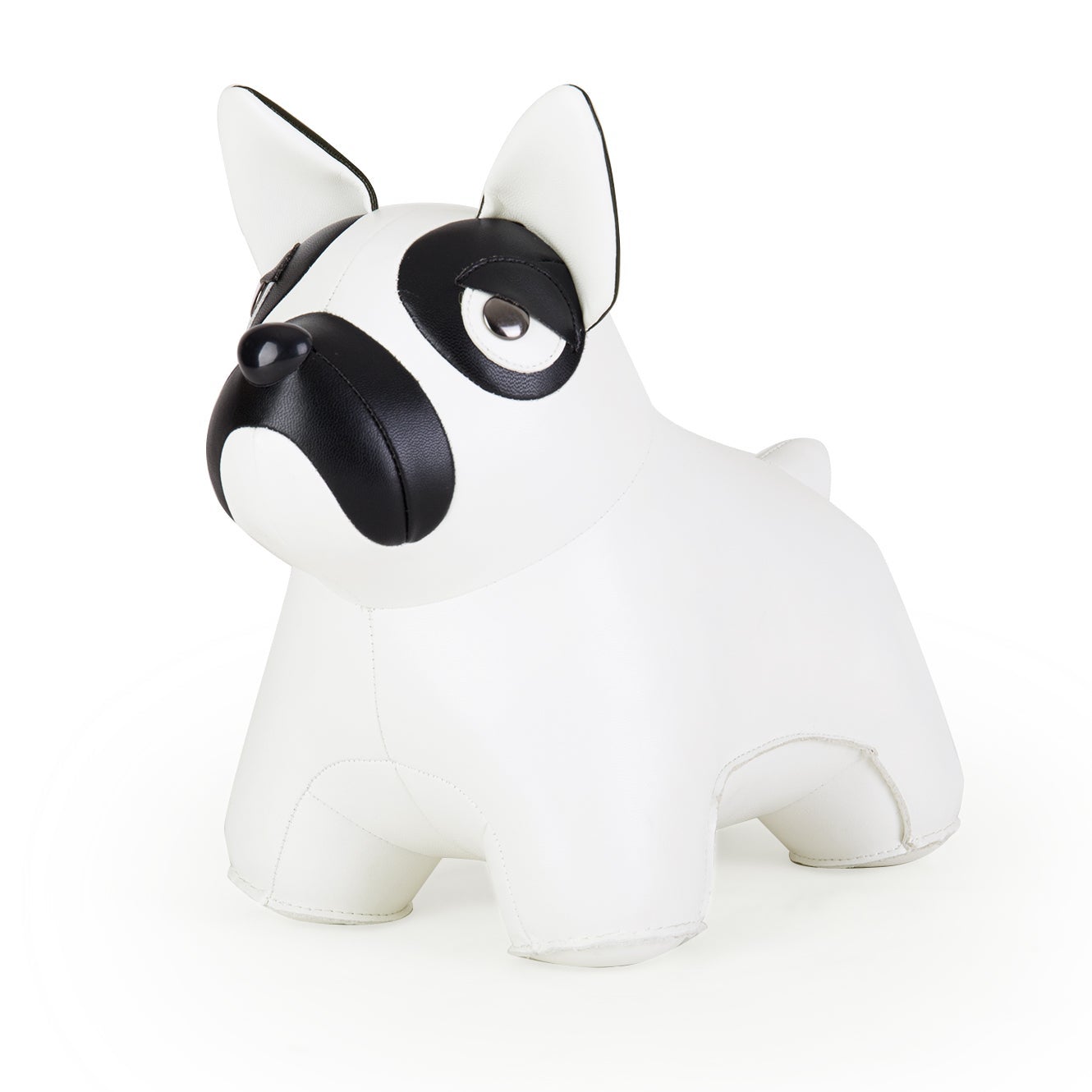 Ornament - French Bulldog - Wit/zwart