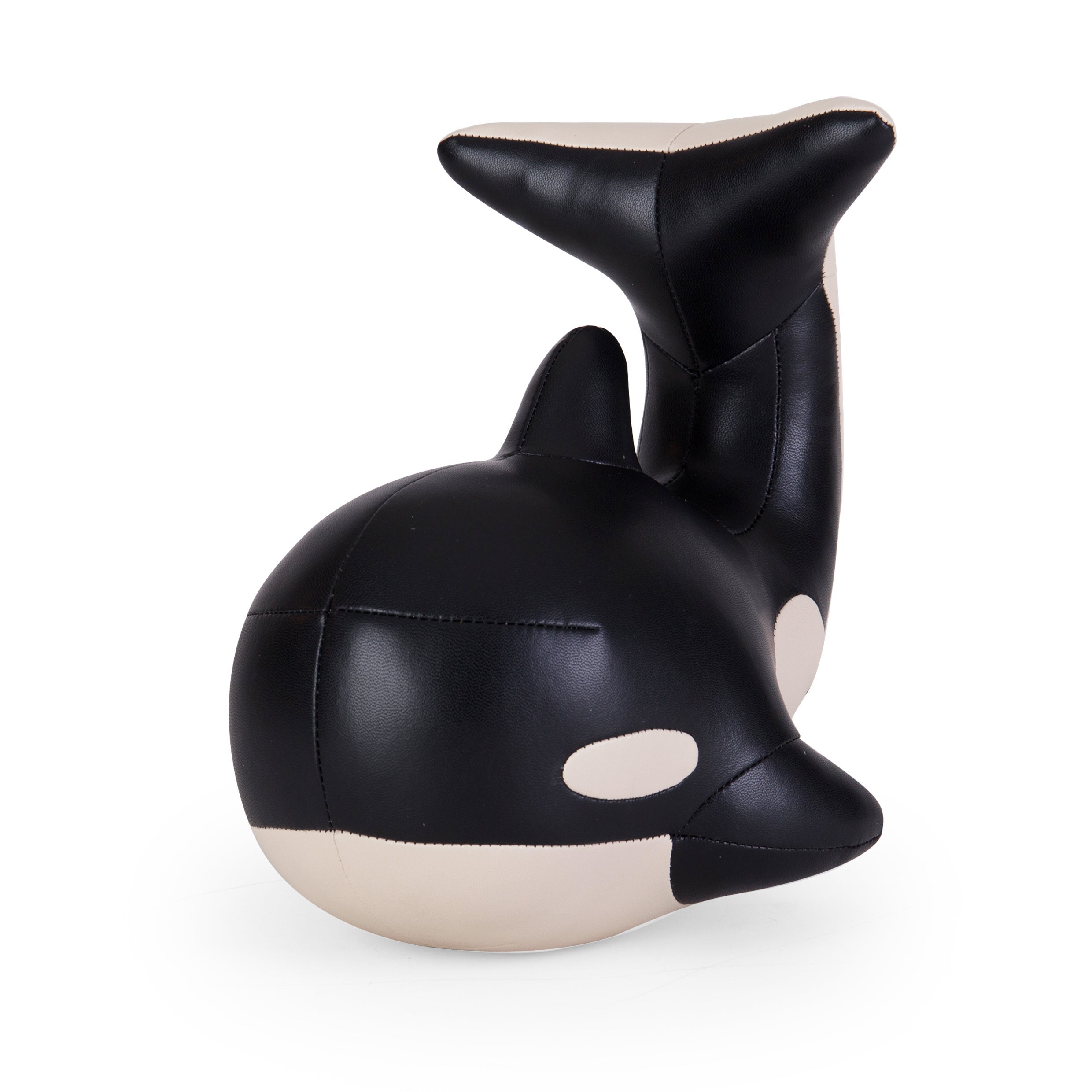 Ornament - Walvis Mumu - Zwart/creme 
