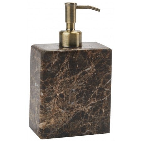 Zeepdispenser Hammam breed - bruin