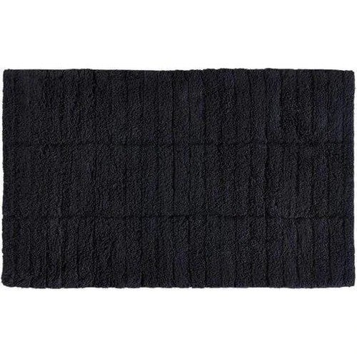 Badkamermat - Tiles - zwart