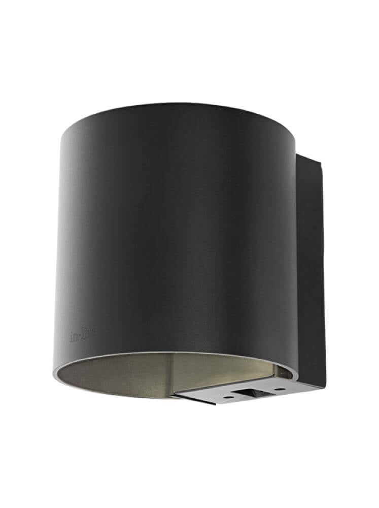 Wandlamp - Halo Down 12V IP55 - Zwart