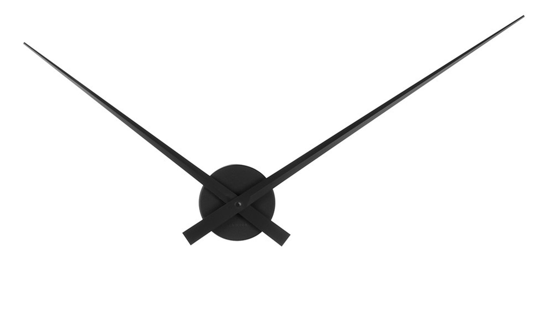 Wandklok - Little Big Time 77,5 cm - Zwart