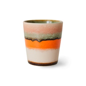 70s ceramics - Coffee mug - Burst