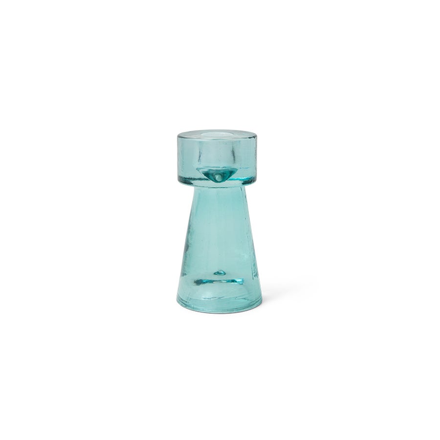 Arte candle holder - Ice blue - Small