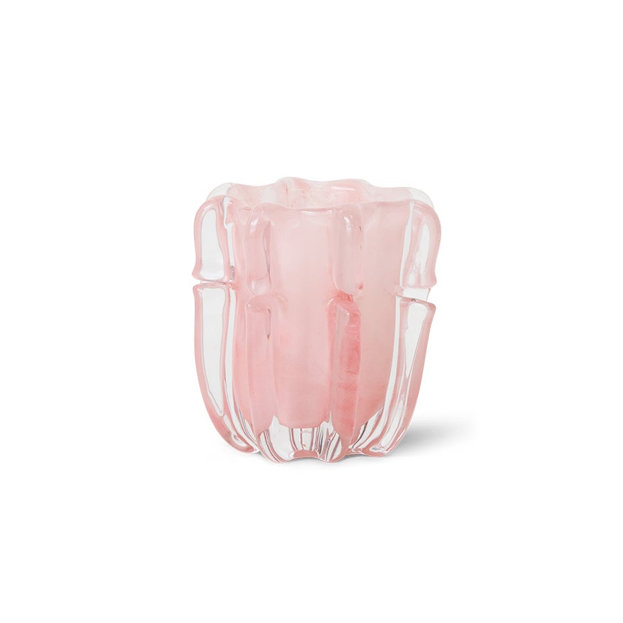 Corolla - Candle holder - Soft pink