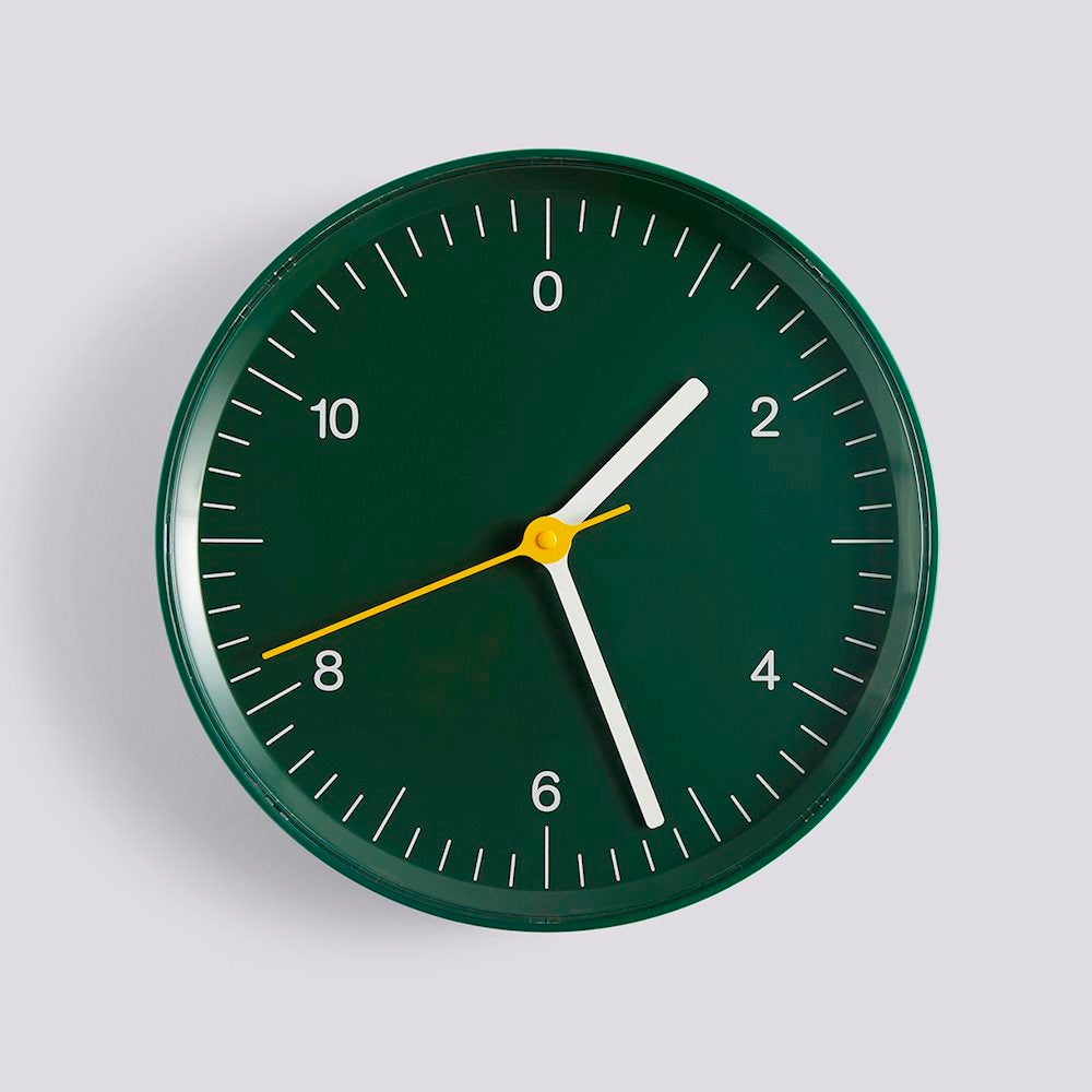 Wall Clock - Recycled - Green​