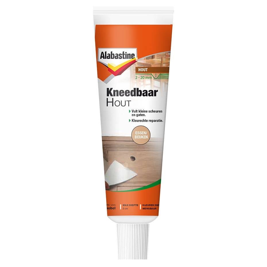 Alabastine kneedbaar hout essen/beuken 50 ml