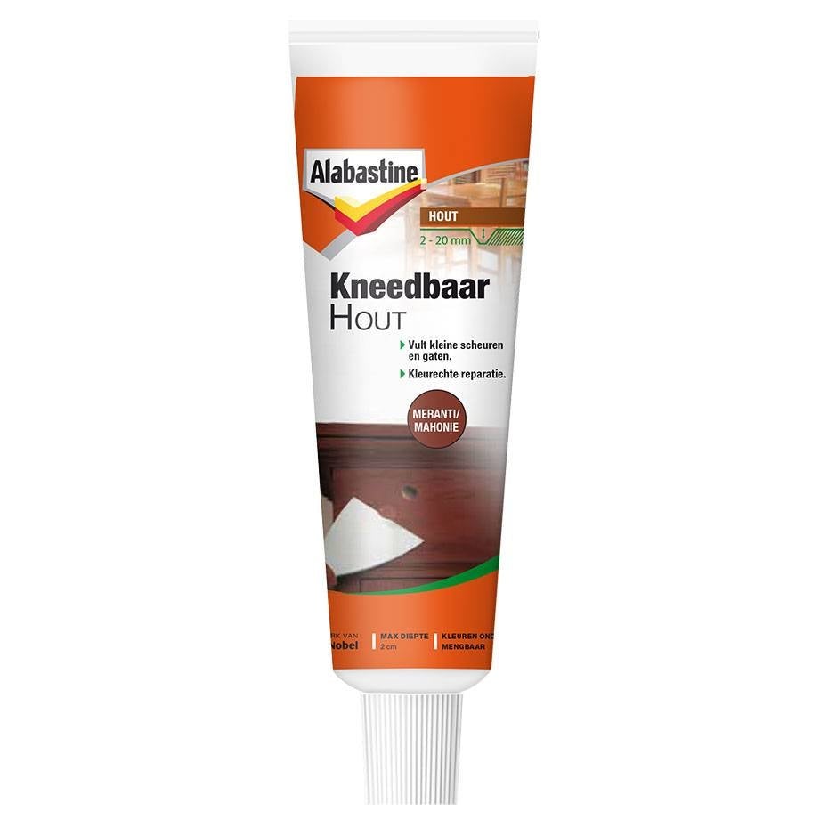 Alabastine kneedbaar hout meranti/mahonie 50 ml