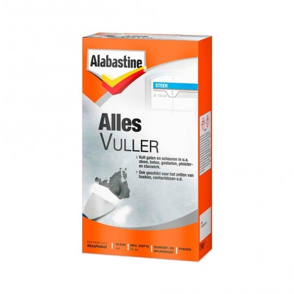 Alabastine allesvuller poeder wit 2 kg