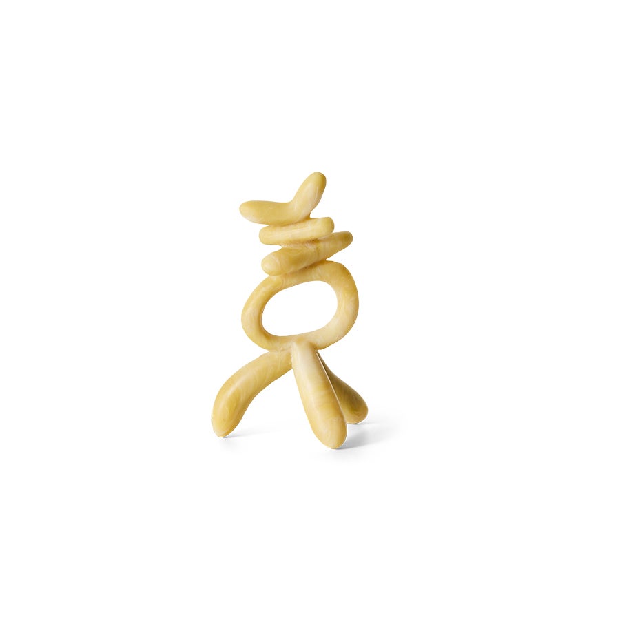 Resin object - Inbetween - Yellow
