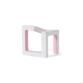 Paper object - Angular construction - Pink
