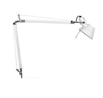 Tafellamp Tolomeo - wit, excl. lampenvoet