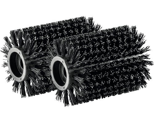 Borstelwals set steen - PCL 4 - Zwart