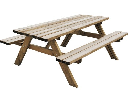 Picknicktafel Oslo - 177x154x77 - grenen geïmpregneerd