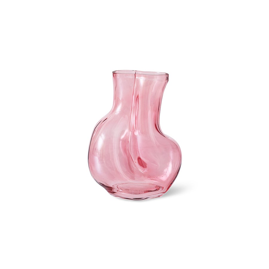 Gleam glass vase - Rose - Medium