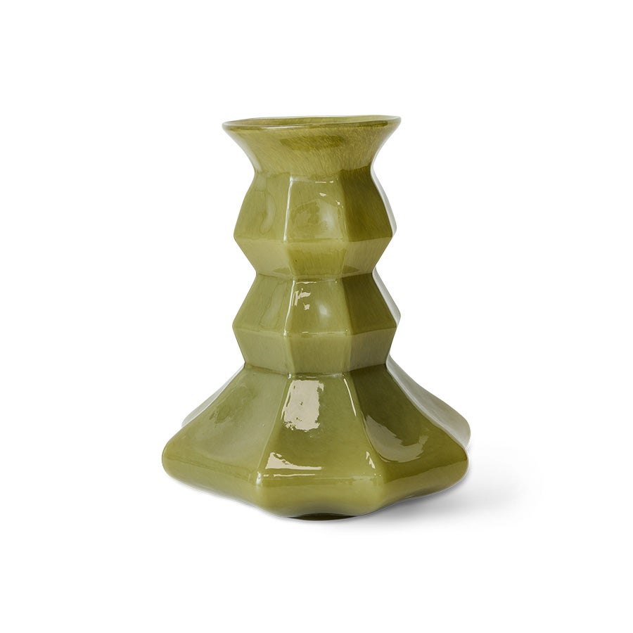 Silhouette - Glass vase - Green
