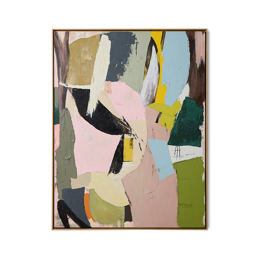 Framed artwork - Colour Cult - 103x143cm