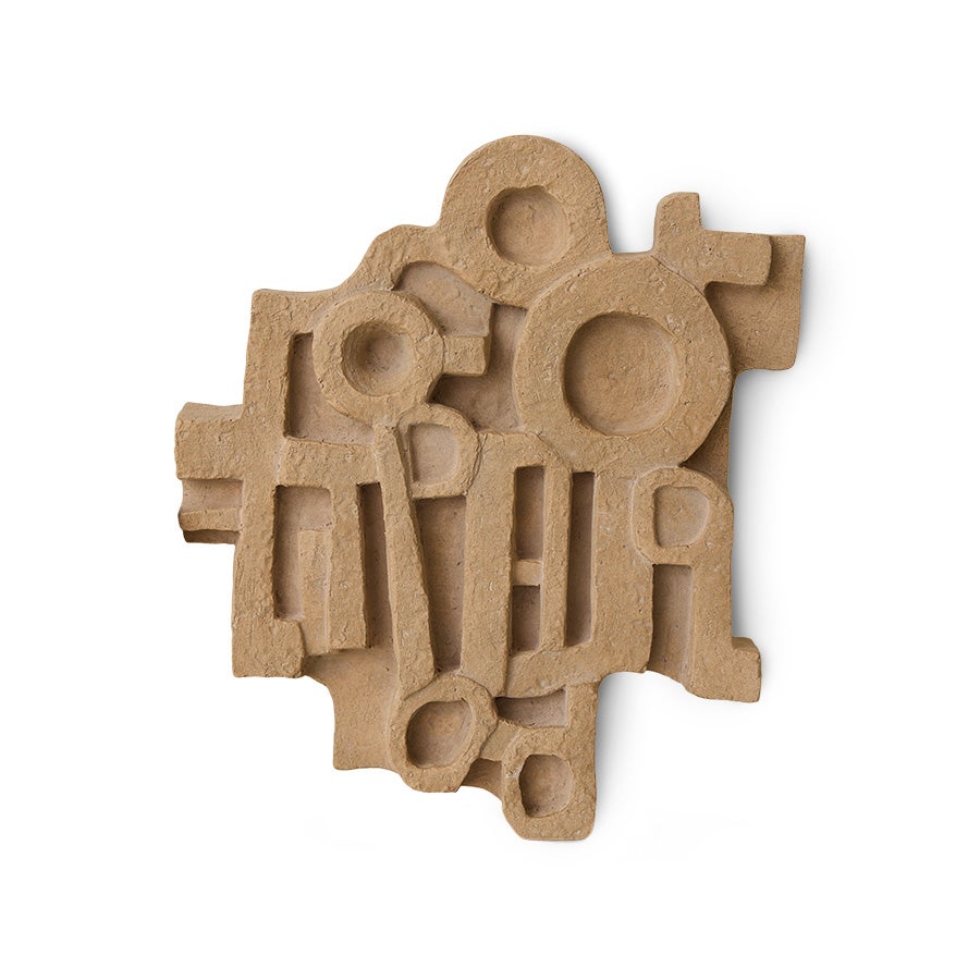 Wall sculpture - Brutalist - Large