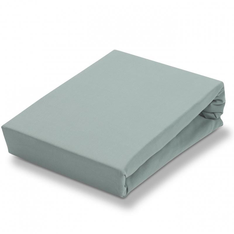 Hoeslaken - Supreme stretch 180x220 cm - Celadon groen