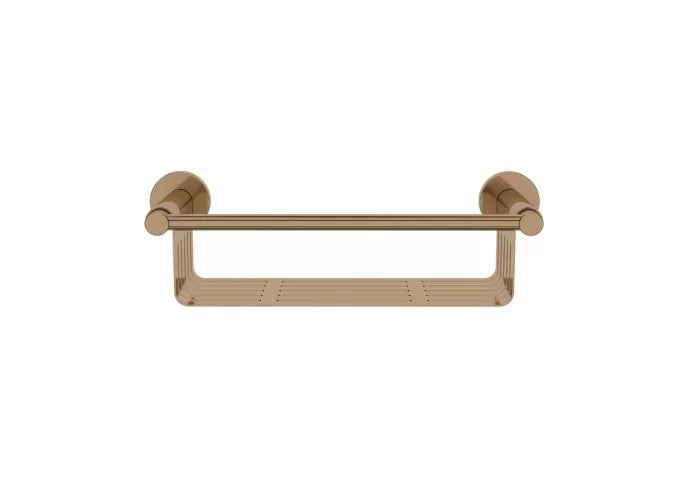 Badkamerrek - Kosmos Flaconhouder - Geborsteld koper