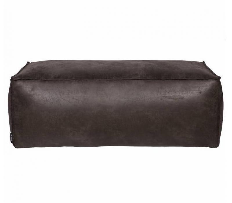 Rodeo Poef 43x120x60 cm - zwart