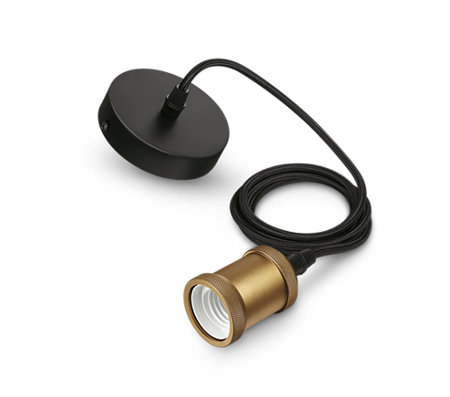 Pendel - Vintage e27 lm - Goud