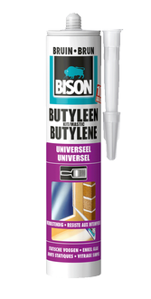 Butyleenkit bruin - 310 ml