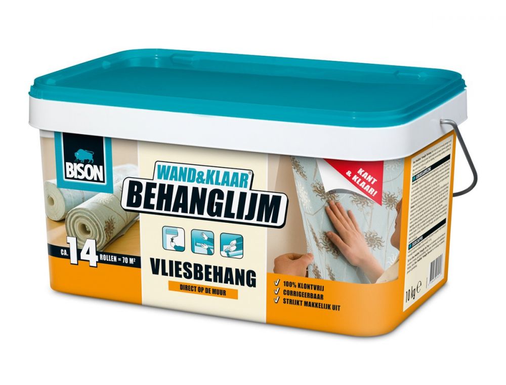 Wand&Klaar Behanglijm - Vliesbehang
