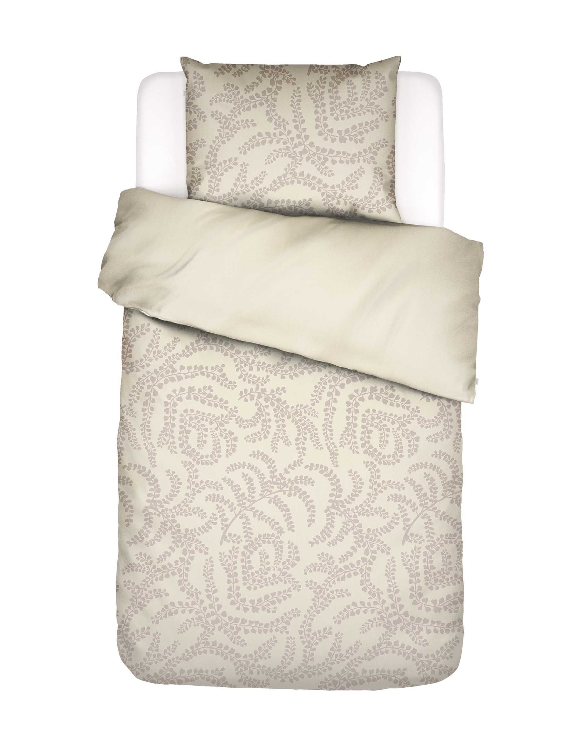 Dekbedovertrek - Eleria 1-persoons 140/200-220 cm - Oatmeal