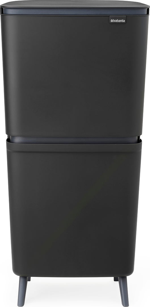 Afvalbak- SortUp Recycle Hi 25x20L - Dark Grey
