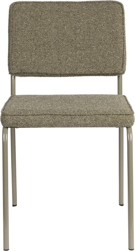 Eetkamerstoel - Zuiver - Buddy- Groen (set van 2)