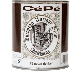 Cépé european antiekbeits classic donker noten 75 500 ml