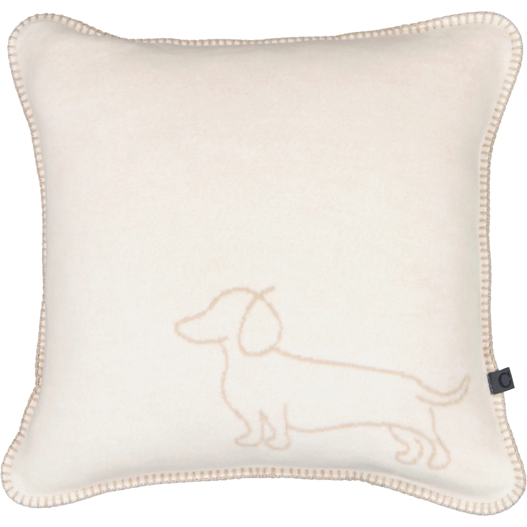 Sierkussen - We Love Dogs Companion Kissen 33 - Naturel/beige