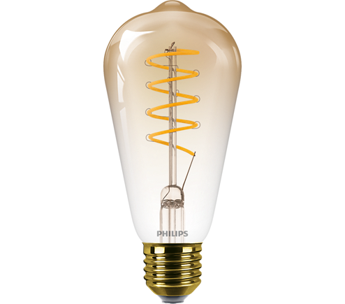 Ledlamp - Classic 25W ST64 E27 - Transparant 