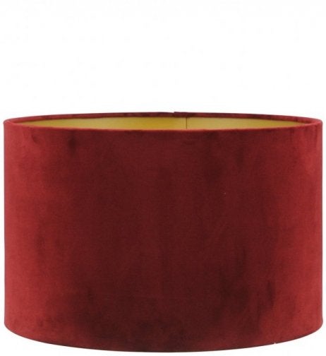 Lampenkap - San Remo - 30x30x20 cm - Bordeaux/Goud