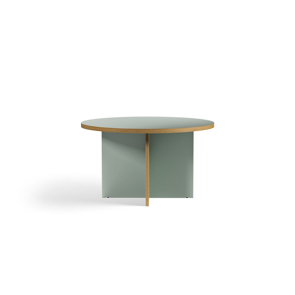 Dining table - Pale green round - 130cm