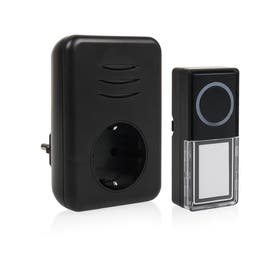 Draadloze deurbel - DBY-22357 - Zwart