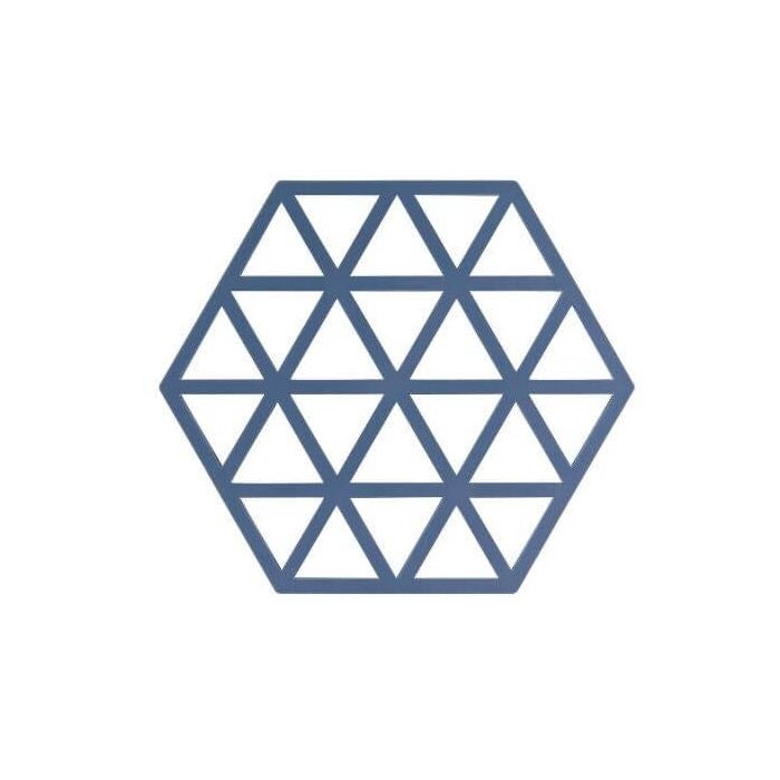 Onderzetter - Triangles -  Blauw