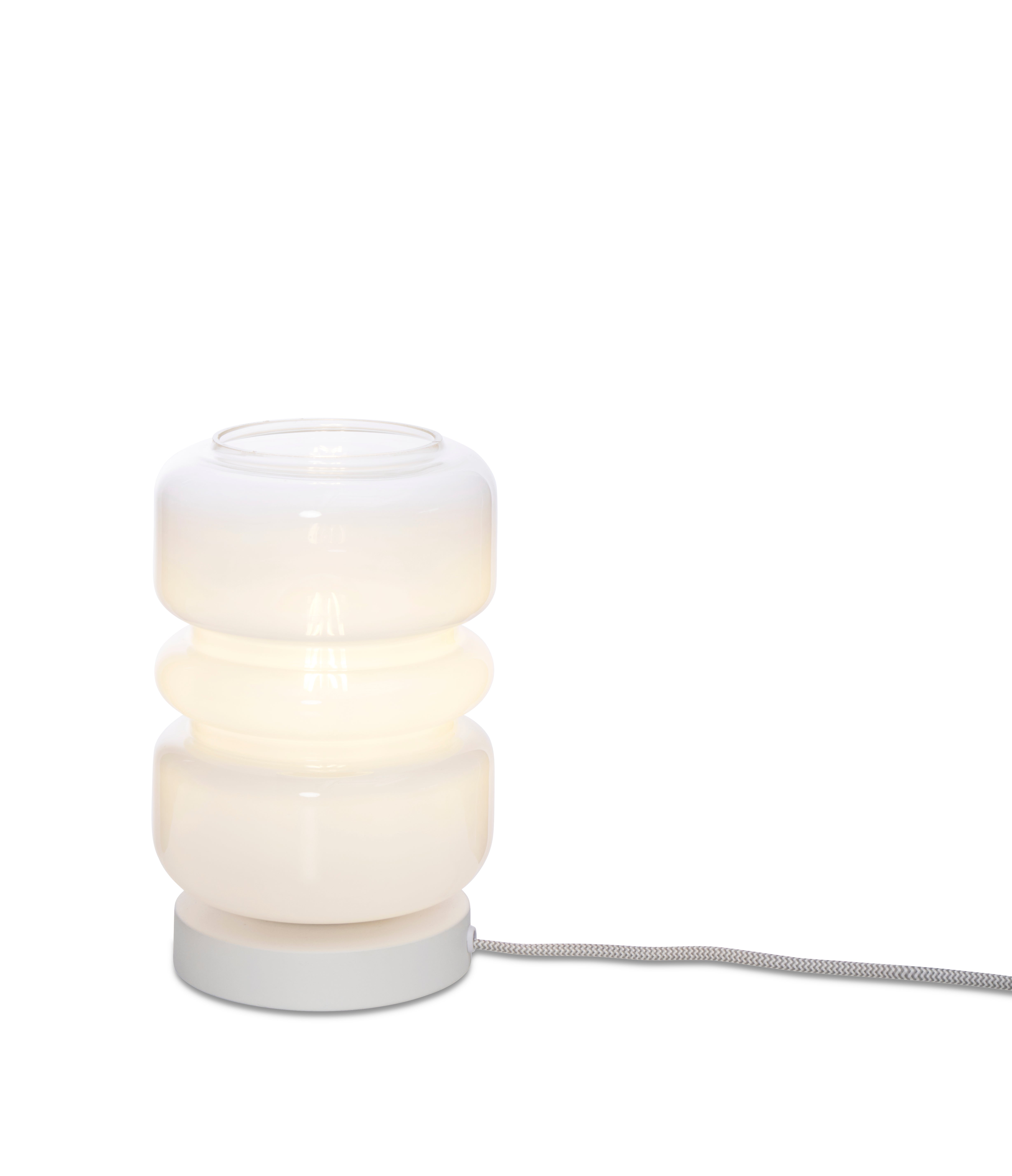 Tafellamp - Verona - kleurverloop Melk Wit